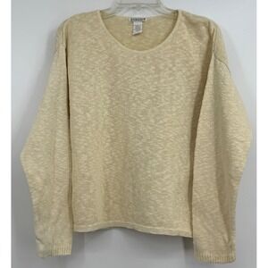 Avalin Womens Sweather One Size 100%Cotton Coastal Beachy Preppy Work Minimalist